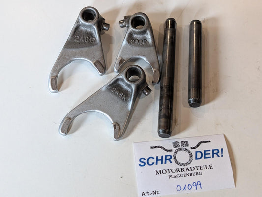 Yamaha DT175MX 2K4 Schaltgabeln und Wellen, gebraucht