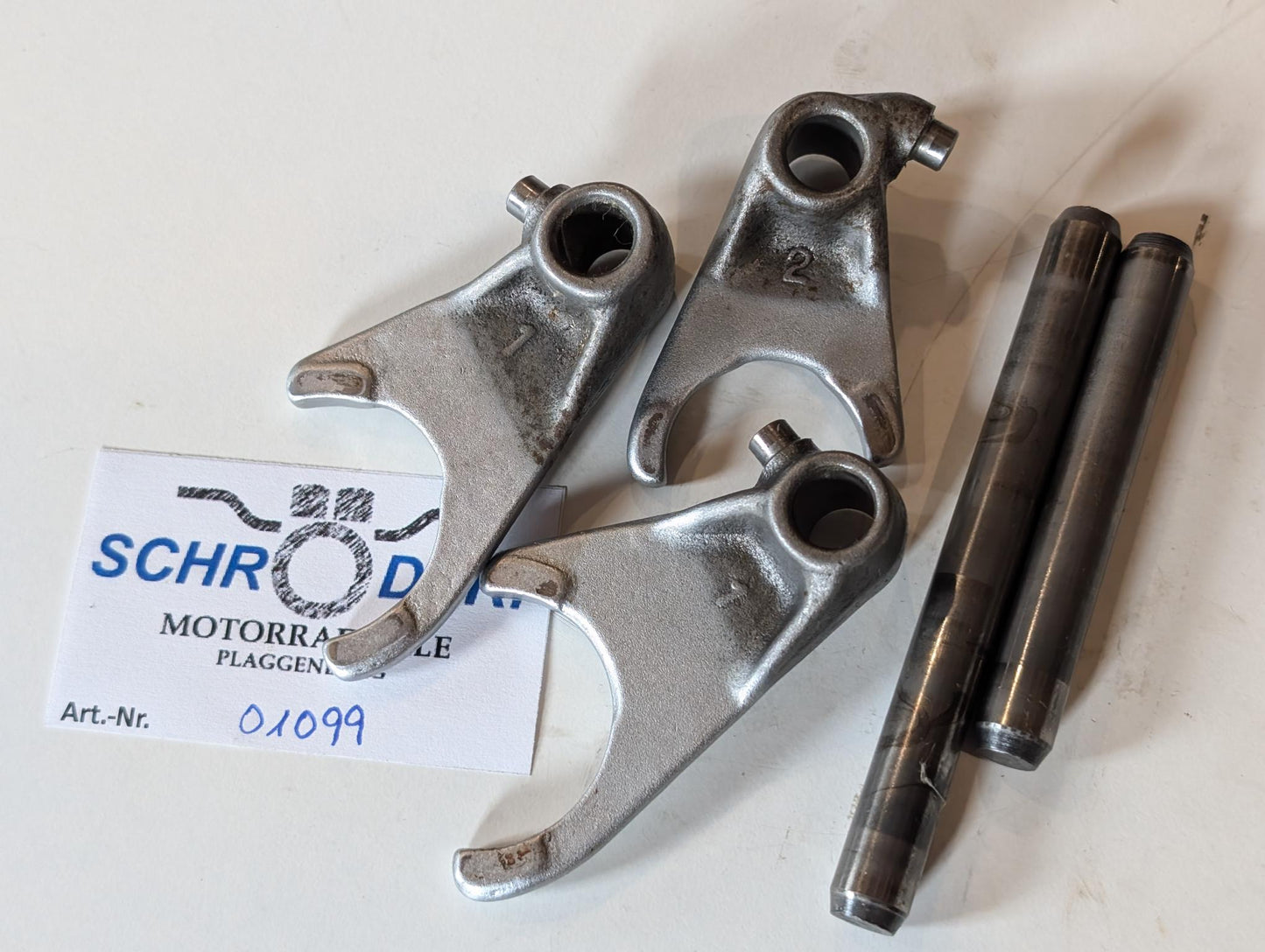 Yamaha DT175MX 2K4 Schaltgabeln und Wellen, gebraucht