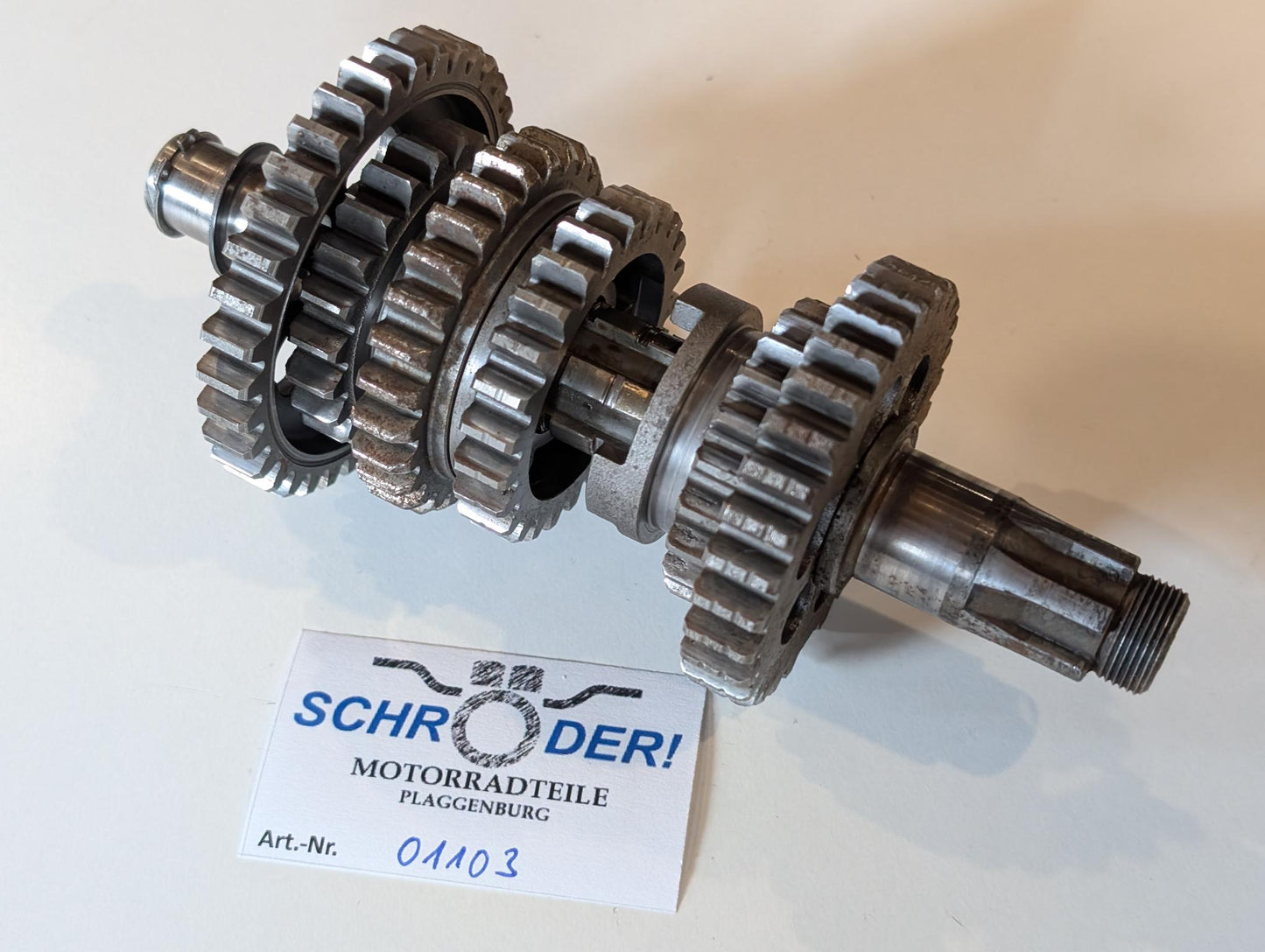 Yamaha DT175MX 2K4 Antriebswelleneinheit Getriebeantriebswelle, gebraucht