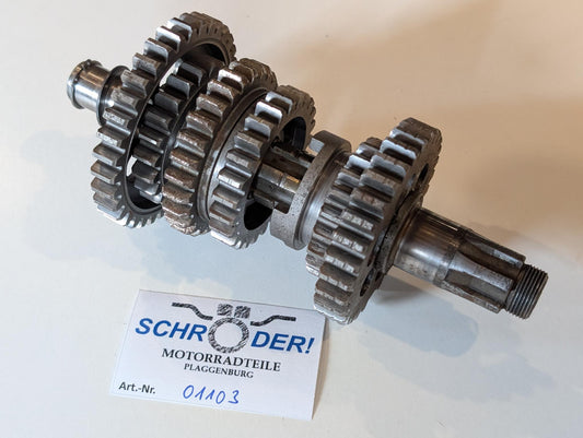 Yamaha DT175MX 2K4 Antriebswelleneinheit Getriebeantriebswelle, gebraucht