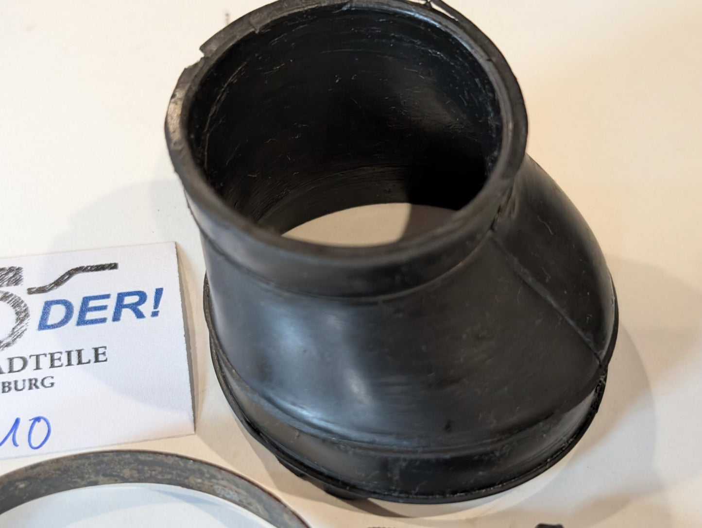 Yamaha DT175MX 2K4 Ansaugrohr Luftfilter 2A7 mit Schellen, gebraucht
