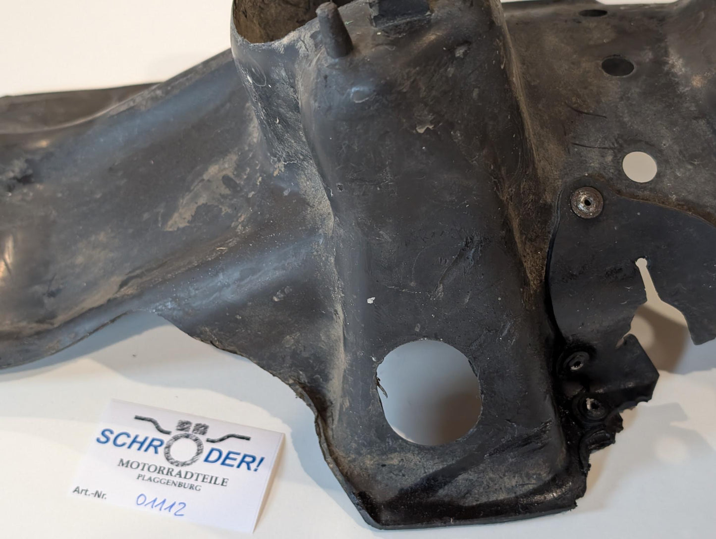 Yamaha DT175MX 2K4 Spritzschutz Schlammschutz Schwinge Federbein Konsole, gebraucht