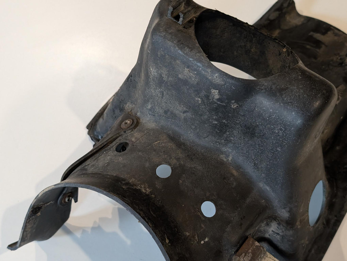 Yamaha DT175MX 2K4 Spritzschutz Schlammschutz Schwinge Federbein Konsole, gebraucht
