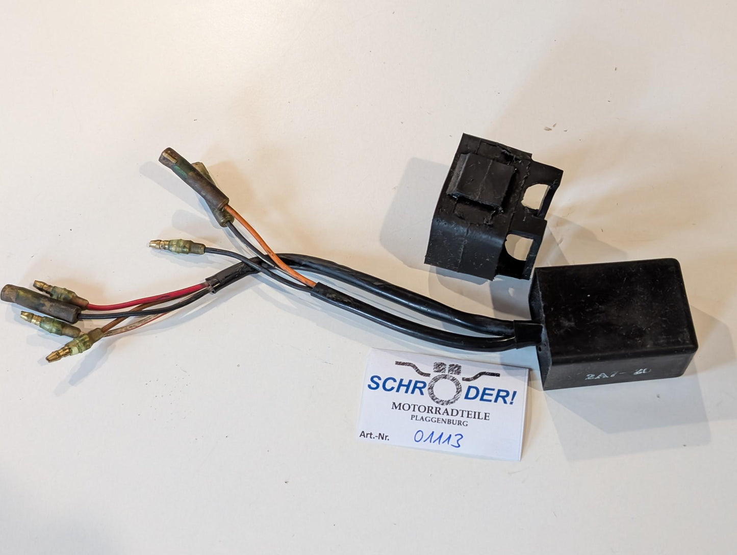Yamaha DT175MX 2K4 CDI Zündbox mit Gummihalter, gebraucht
