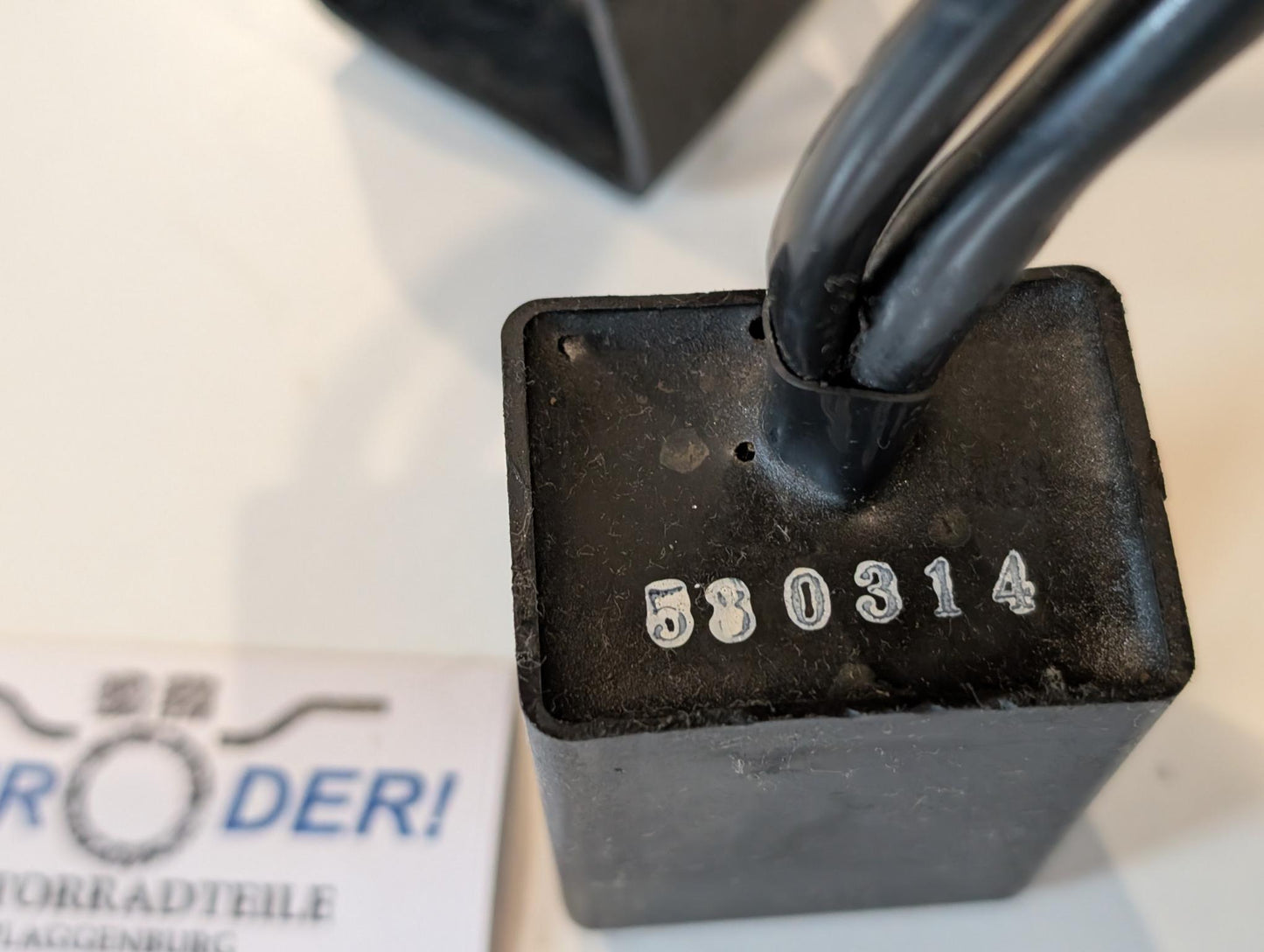 Yamaha DT175MX 2K4 CDI Zündbox mit Gummihalter, gebraucht
