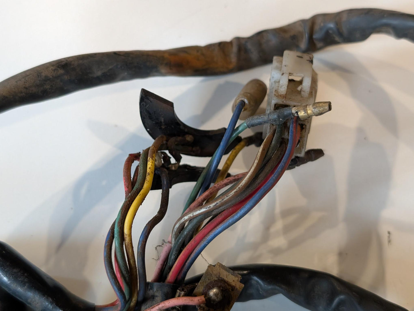 Yamaha DT175MX 2K4 Restteile Zündschloss Blinkerschalter Lichtschalter, gebraucht