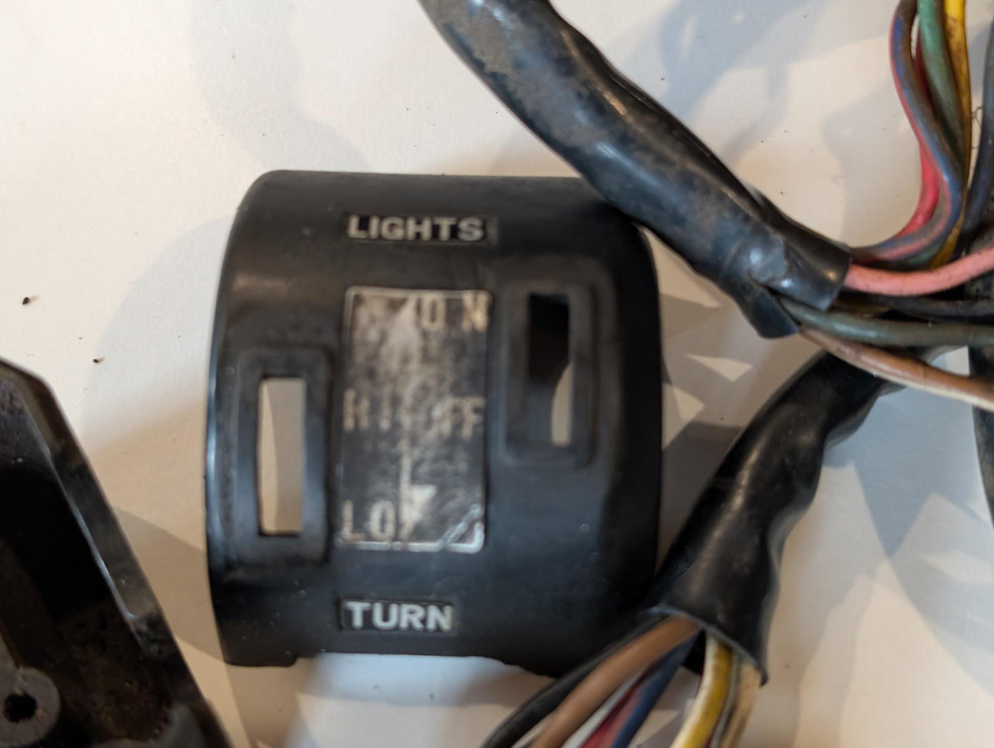 Yamaha DT175MX 2K4 Restteile Zündschloss Blinkerschalter Lichtschalter, gebraucht