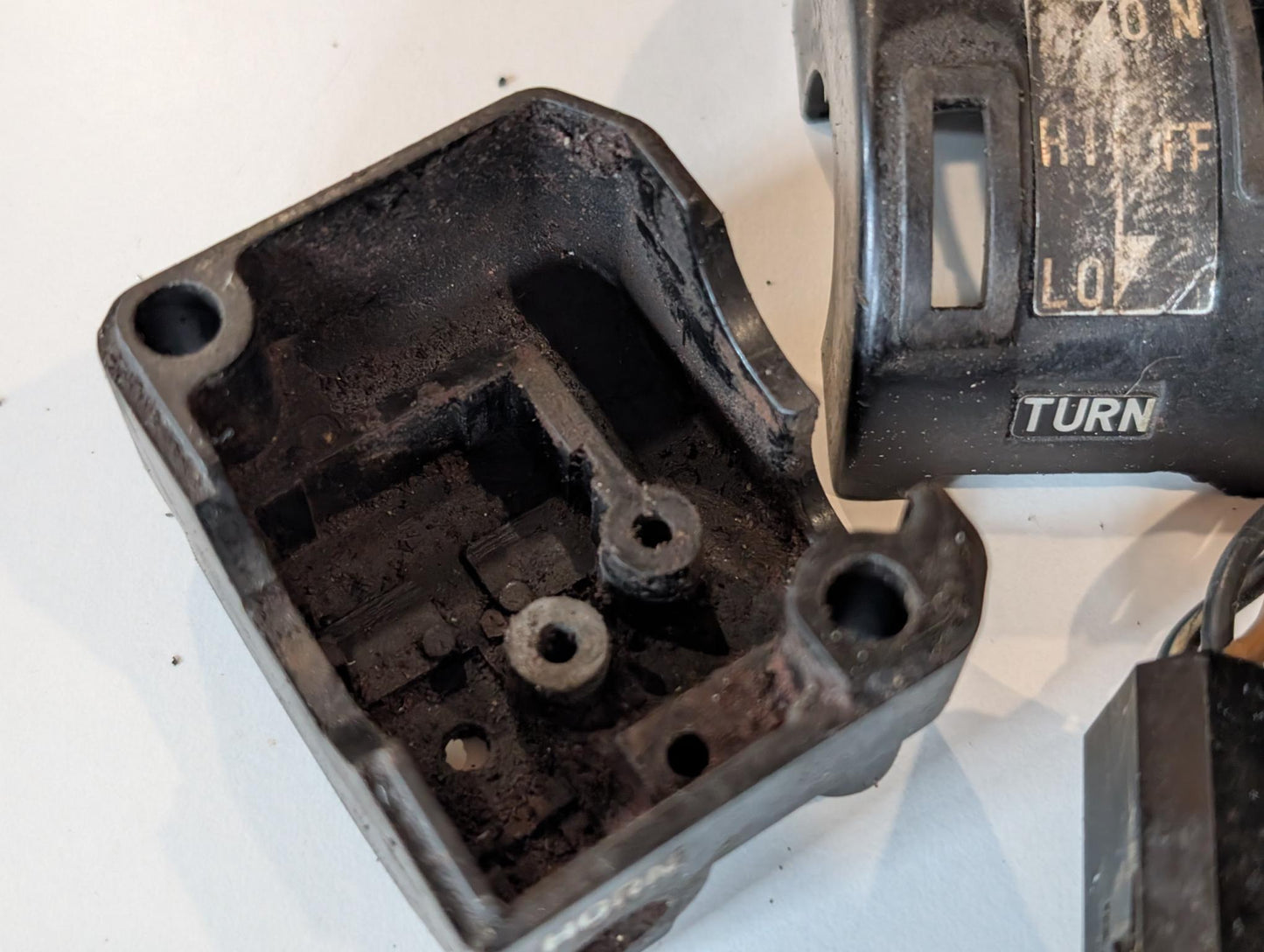 Yamaha DT175MX 2K4 Restteile Zündschloss Blinkerschalter Lichtschalter, gebraucht