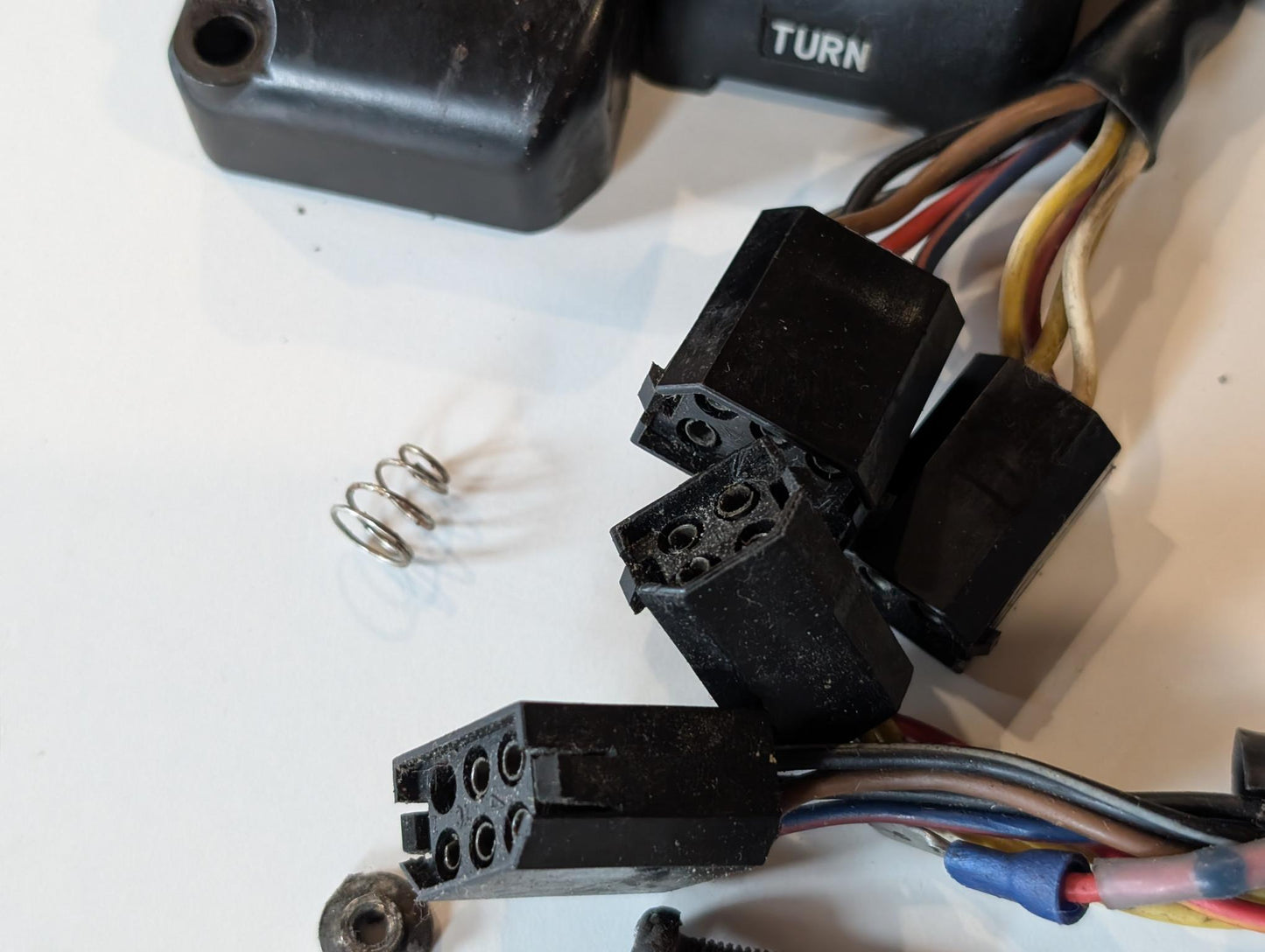 Yamaha DT175MX 2K4 Restteile Zündschloss Blinkerschalter Lichtschalter, gebraucht
