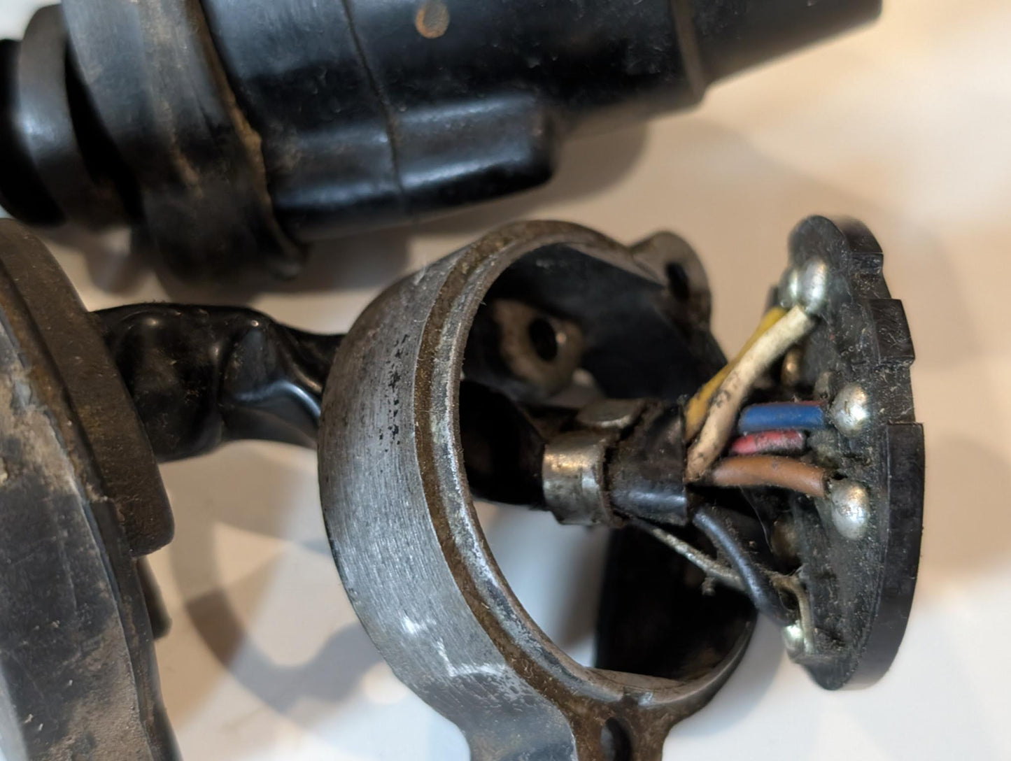 Yamaha DT175MX 2K4 Restteile Zündschloss Blinkerschalter Lichtschalter, gebraucht