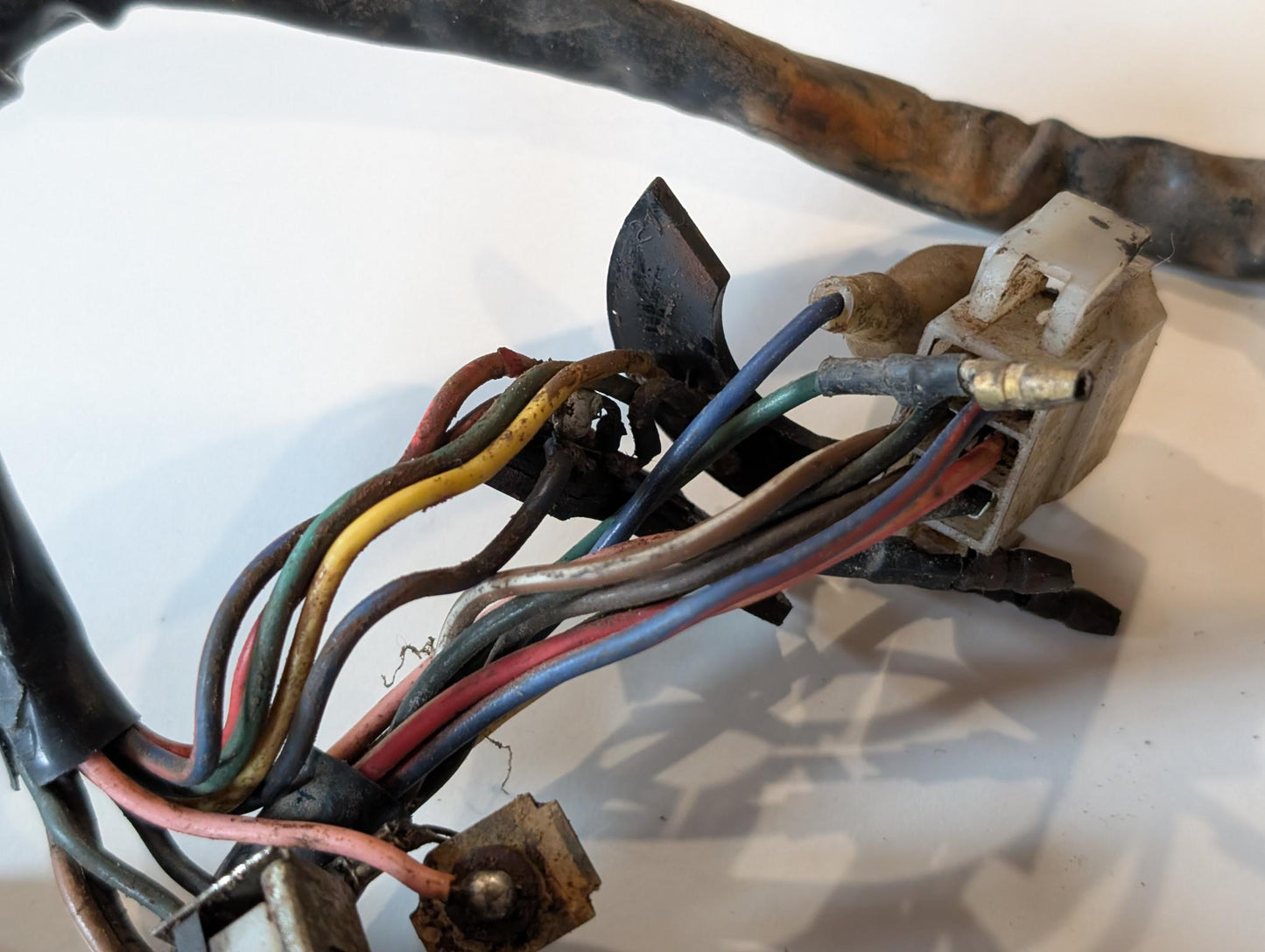 Yamaha DT175MX 2K4 Restteile Zündschloss Blinkerschalter Lichtschalter, gebraucht