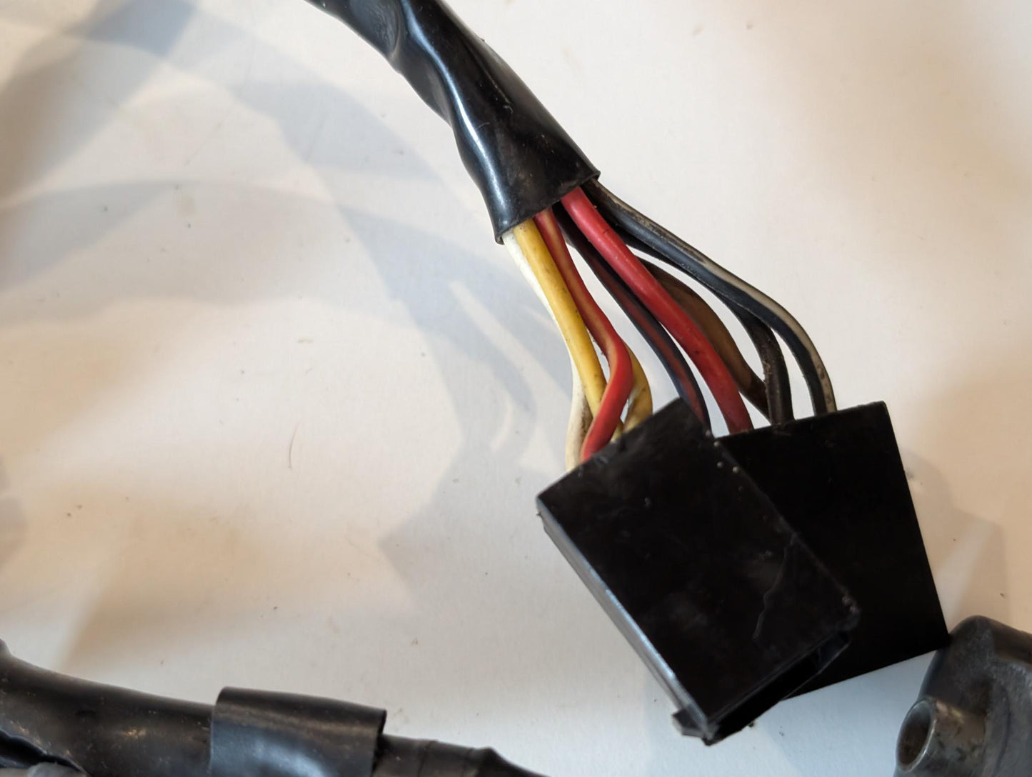 Yamaha DT175MX 2K4 Restteile Zündschloss Blinkerschalter Lichtschalter, gebraucht