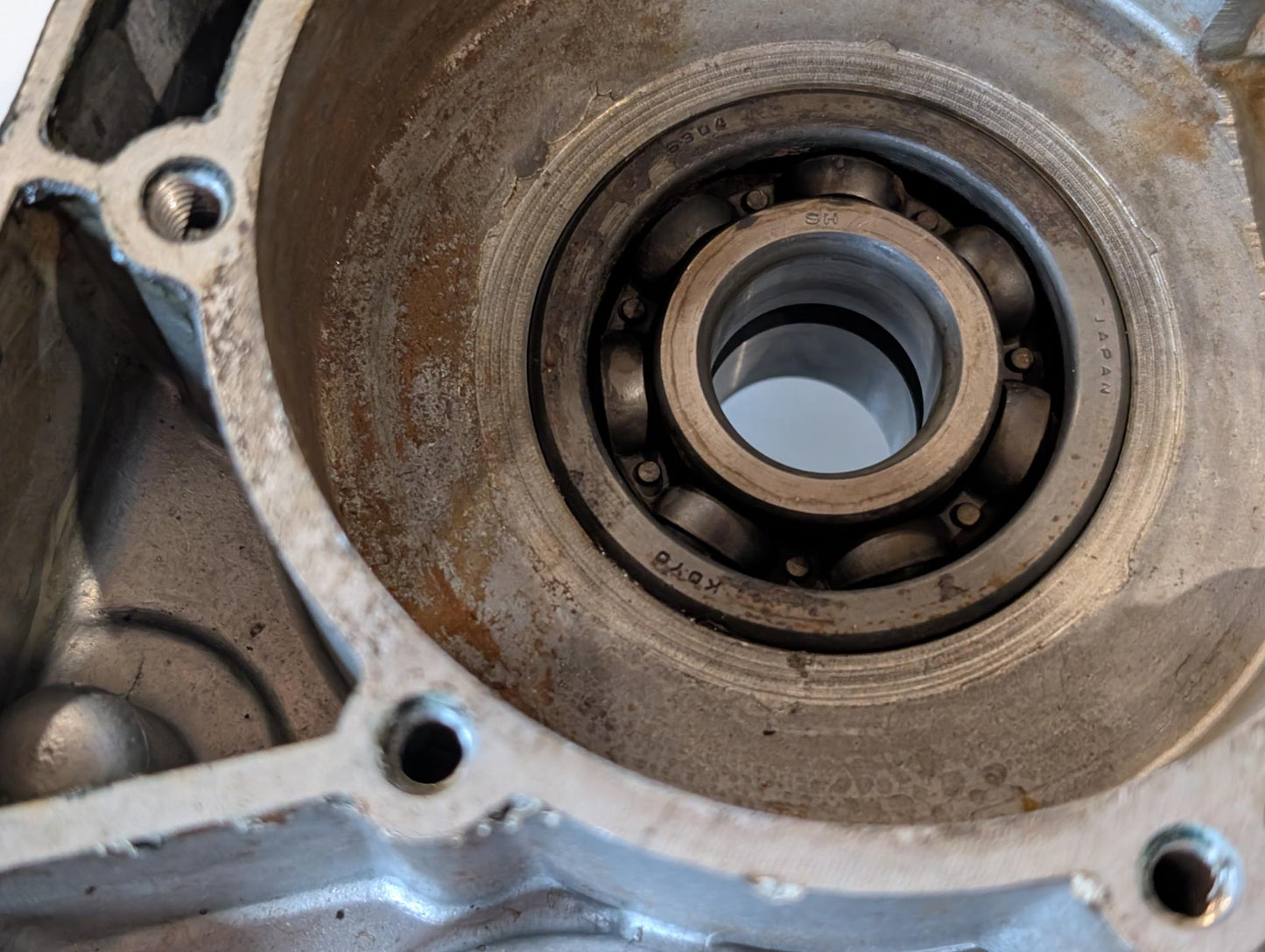 Yamaha DT175MX 2K4 Kurbelwellengehäuse 2K4-010146, gebraucht
