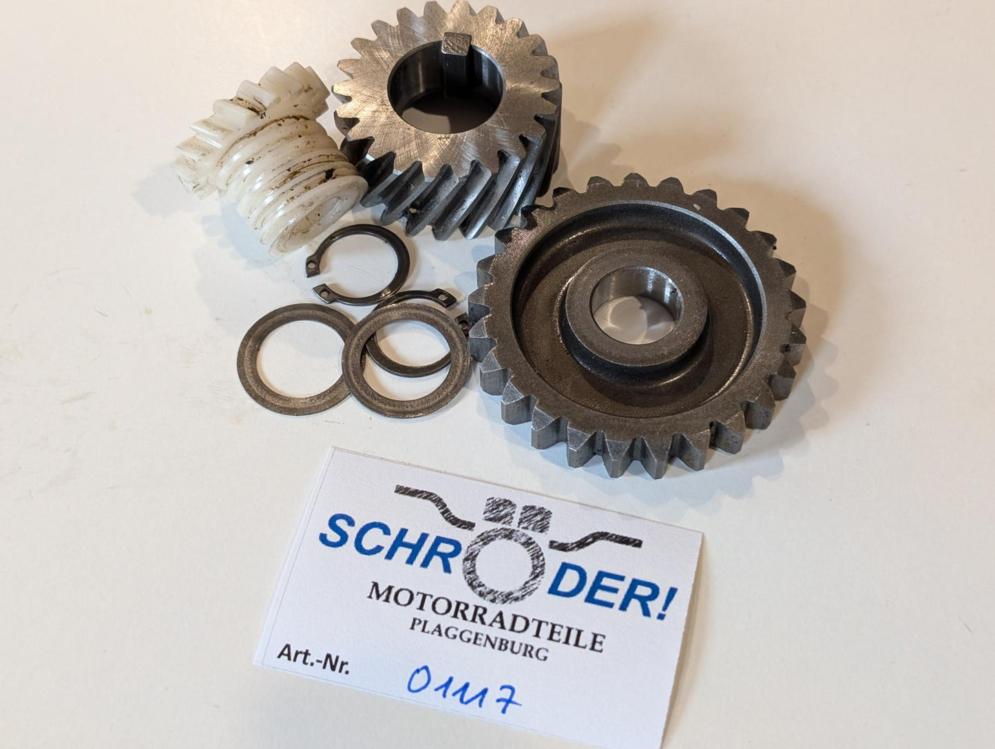 Yamaha DT175MX 2K4 Nebengetriebe Zahnräder, gebraucht