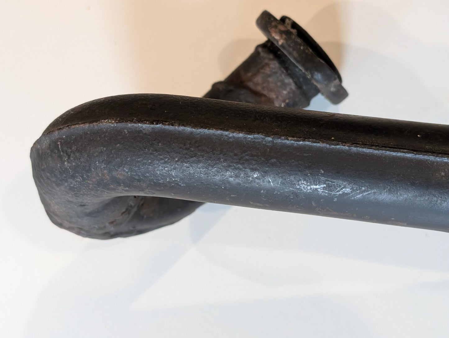 Yamaha DT175 4J3-14610 Krümmer Sammler Auspuff, gebraucht