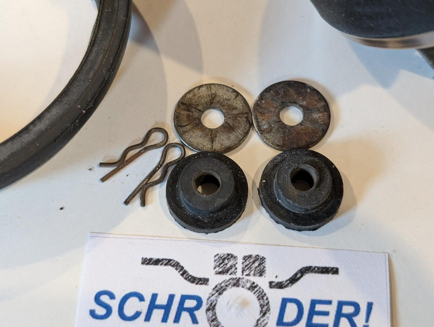 Yamaha DT175MX 2K4 Drehzahlmesser mit Vibrationsdämpfer, gebraucht