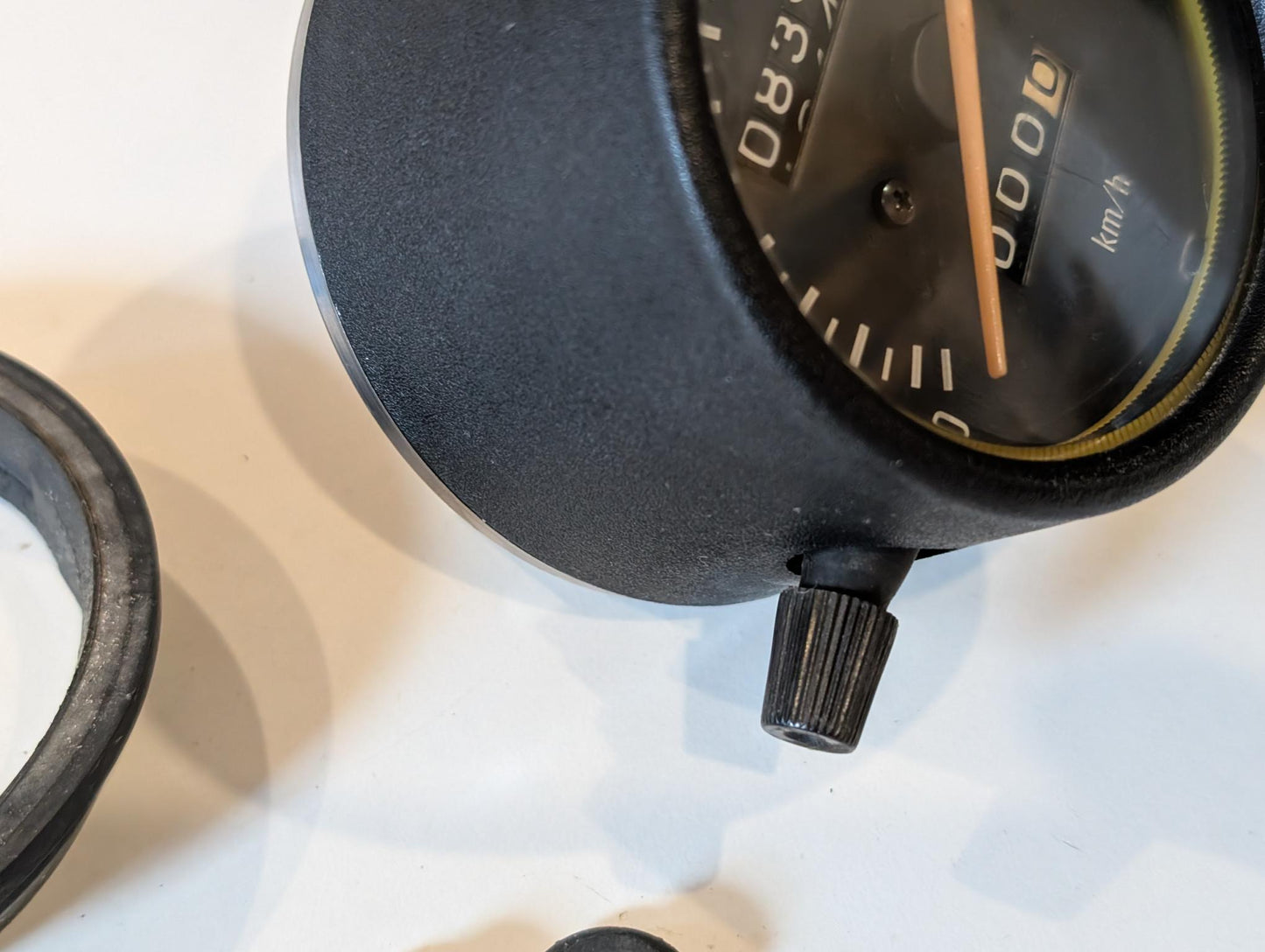 Yamaha DT175MX 2K4 Tachometer Odometer Kilometerzähler mit Vibrationsdämpfer, gebraucht