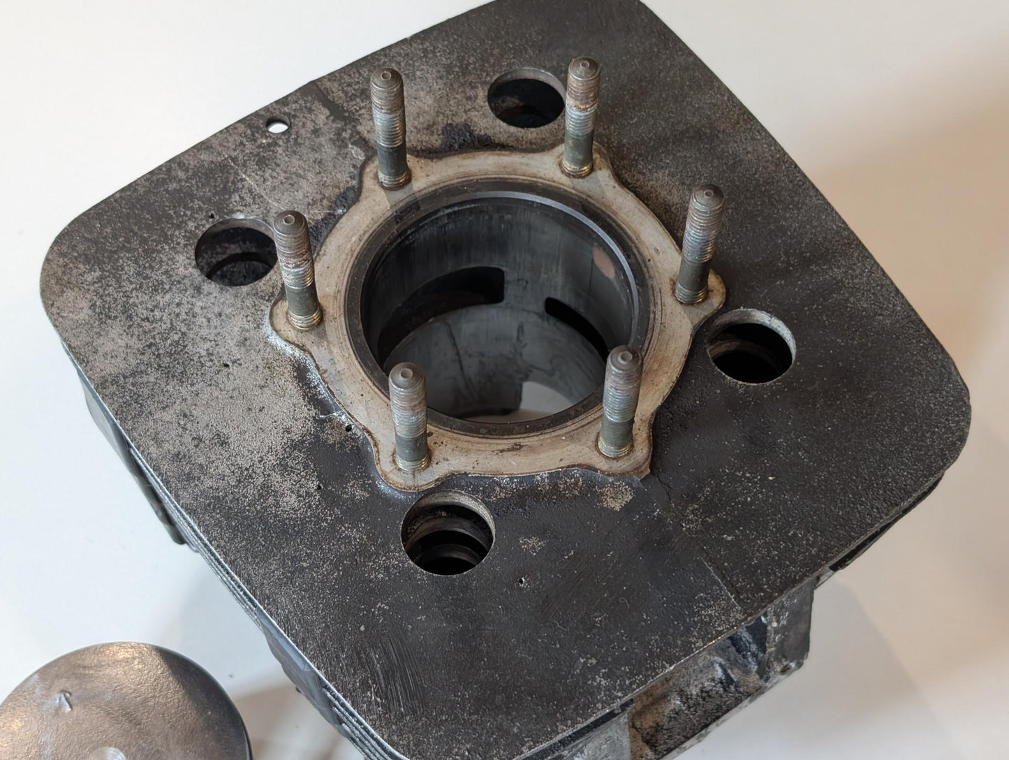 Yamaha DT175MX 2K4 Zylinder 2A700 inkl. Kolben und Bolzen, gebraucht
