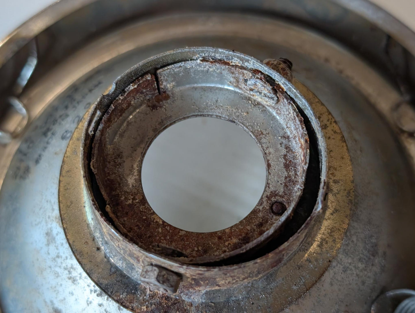 Yamaha DT175MX 2K4 Scheinwerfer mit Chromring, gebraucht