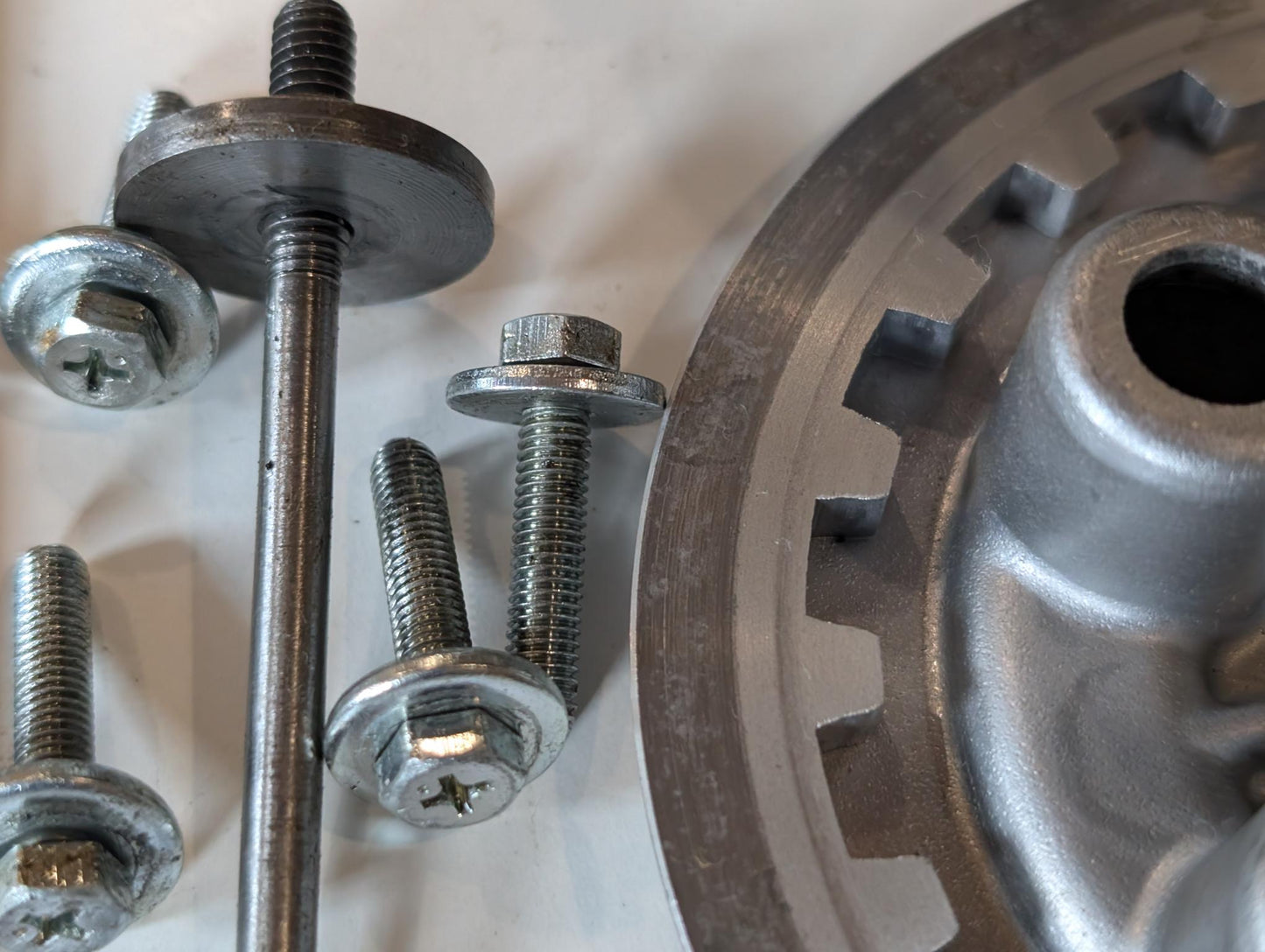 Yamaha DT175MX 2K4 Kupplungskorb Primärantrieb Druckplatte Kupplung, gebraucht