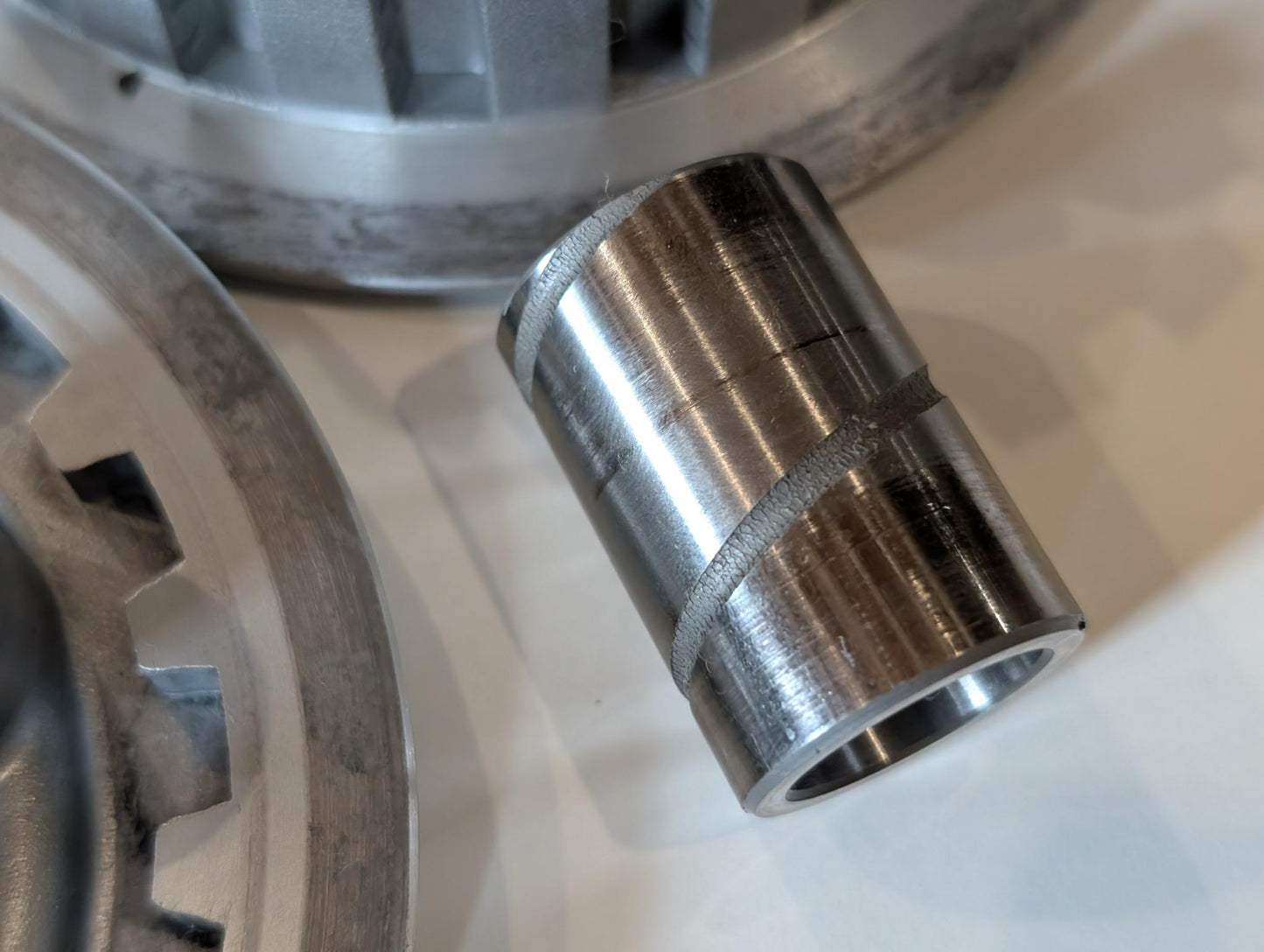 Yamaha DT175MX 2K4 Kupplungskorb Primärantrieb Druckplatte Kupplung, gebraucht