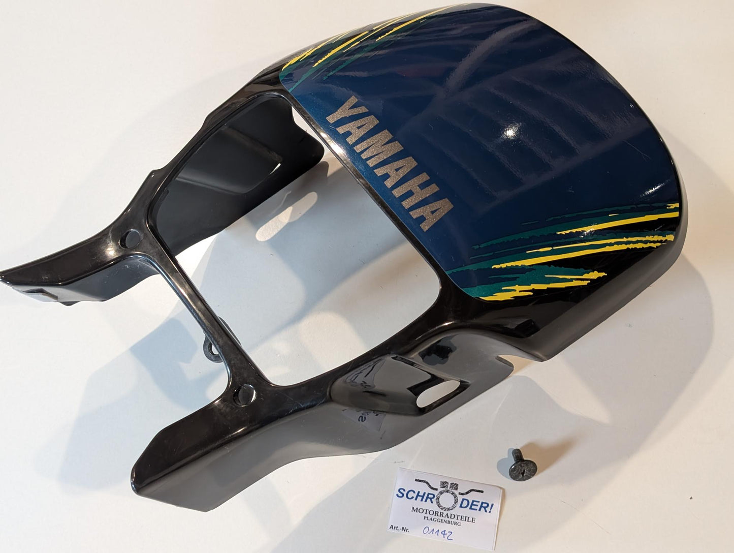 Yamaha XT600E 3TB 3UW Lampenmaske Scheinwerfermaske Frontverkleidung 3TB-W2834 inkl. Schraube schwarz gebraucht