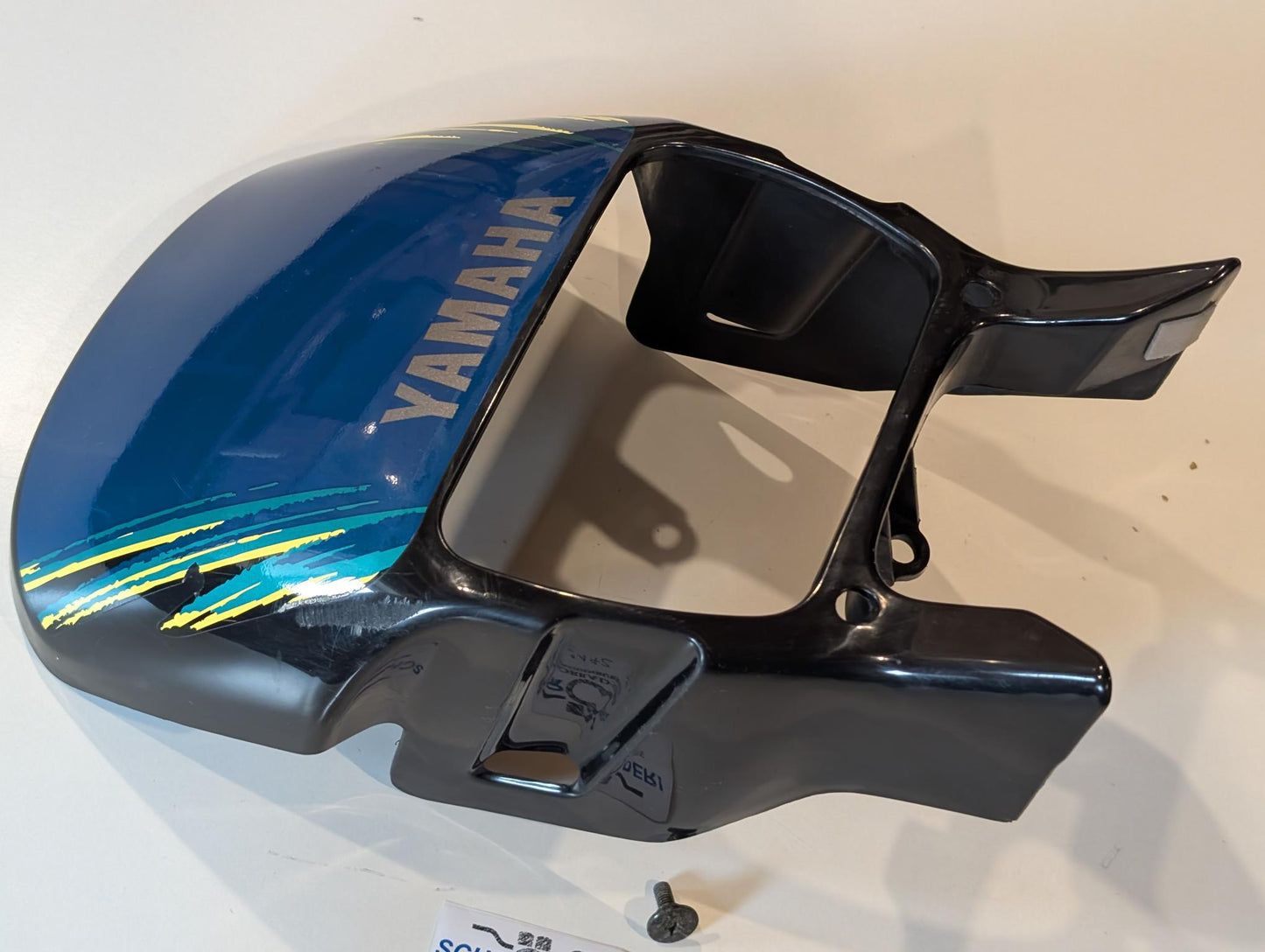 Yamaha XT600E 3TB 3UW Lampenmaske Scheinwerfermaske Frontverkleidung 3TB-W2834 inkl. Schraube schwarz gebraucht