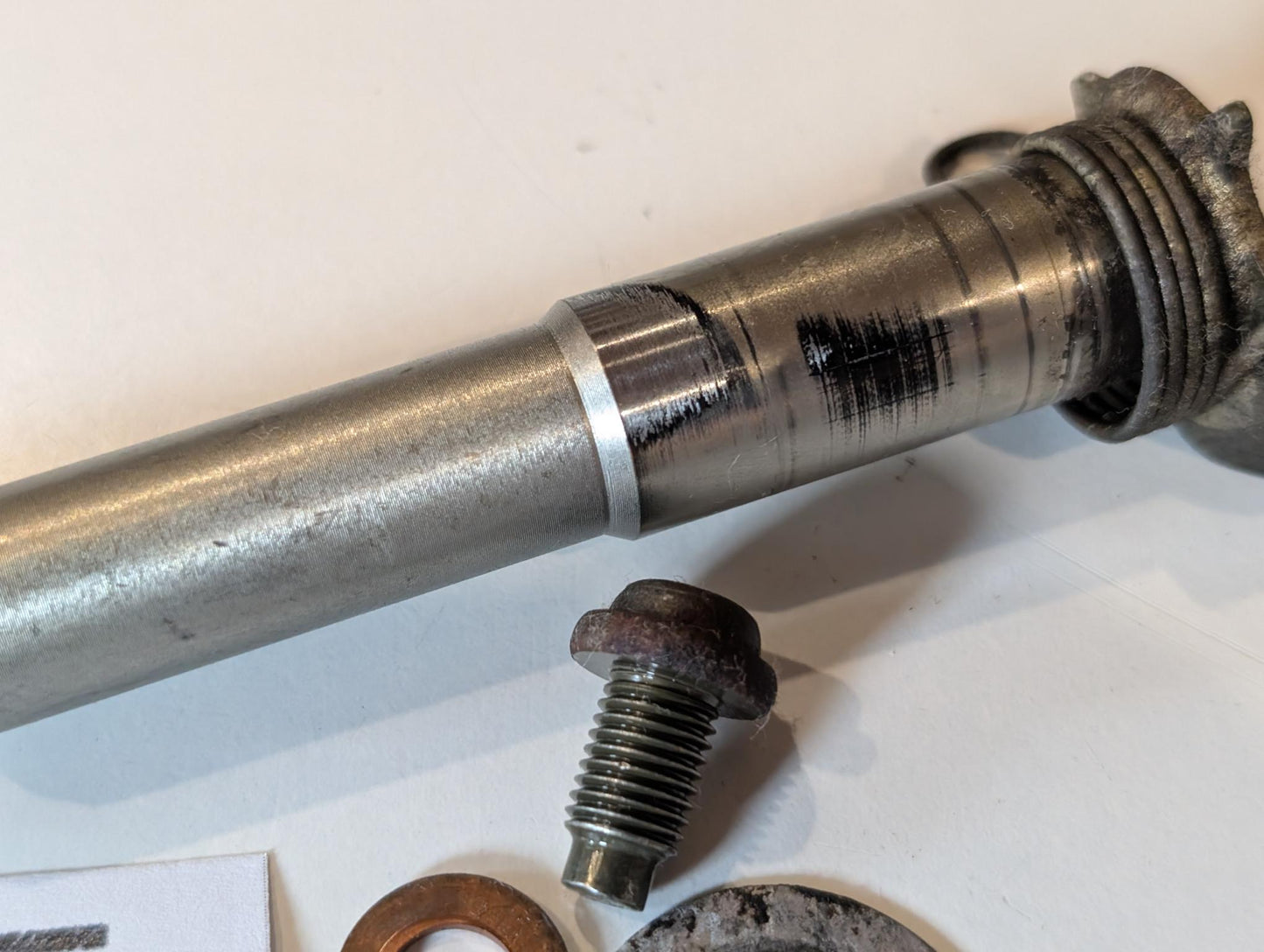 Yamaha XT600E 3TB 3UW Ausrücker Ausrückhebel Schubhebel Kupplung 1VJ-16380-01, gebraucht