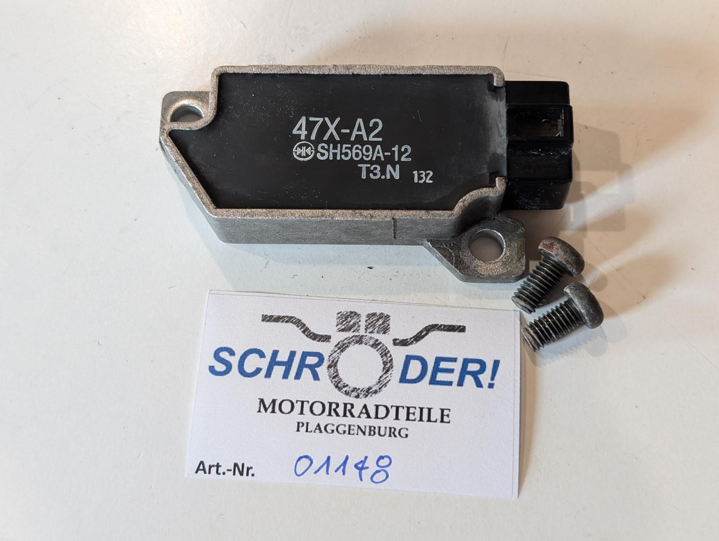Yamaha XT600E 3TB 3UW Gleichrichter Spannungsregler 47X-81960-A2, gebraucht