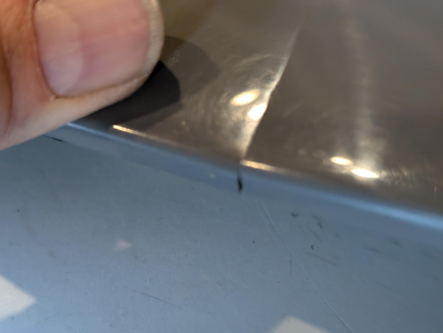 Yamaha XT600E 3TB 3UW Lufthutze Luftstutzen Luftführung Tankverkleidung rechts 3TB-2137X-00, gebraucht