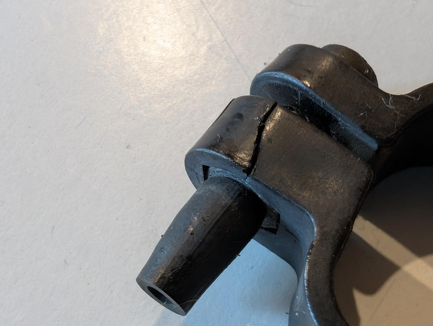 Yamaha XT600E 3TB 3UW Klemme Schelle Seilführung Wellenführung Vorderradgabel 99999-02107, gebraucht