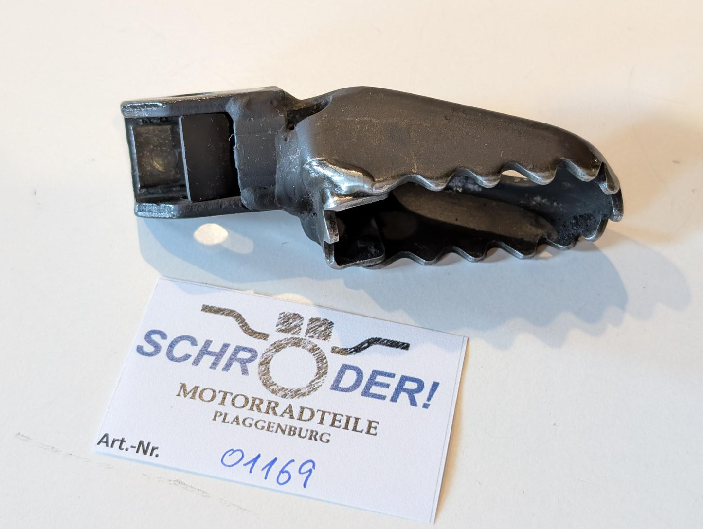 Yamaha XT600E 3TB 3UW Fussraste Krallenfussraste links, gebraucht