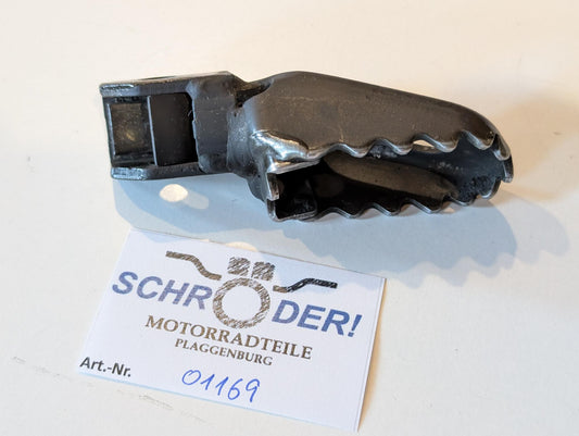 Yamaha XT600E 3TB 3UW Fussraste Krallenfussraste links, gebraucht