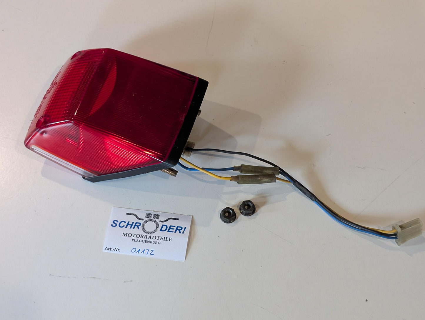 Yamaha XT600E 3TB 3UW Rücklicht Schlusslicht Kabel Lampe 1XL-84710-00 3TB-84717-00, gebraucht