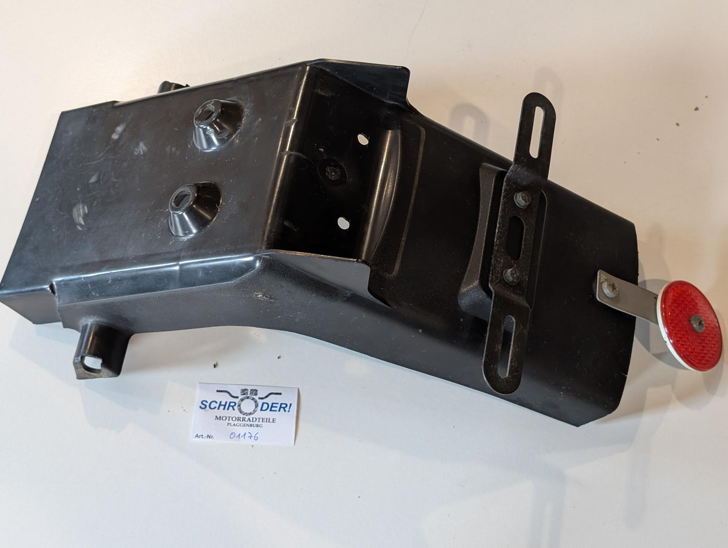 Yamaha XT600E 3TB 3UW Radabdeckung hinten Spritzschutz Kennzeichenhalter 2KF-21685-11, gebraucht