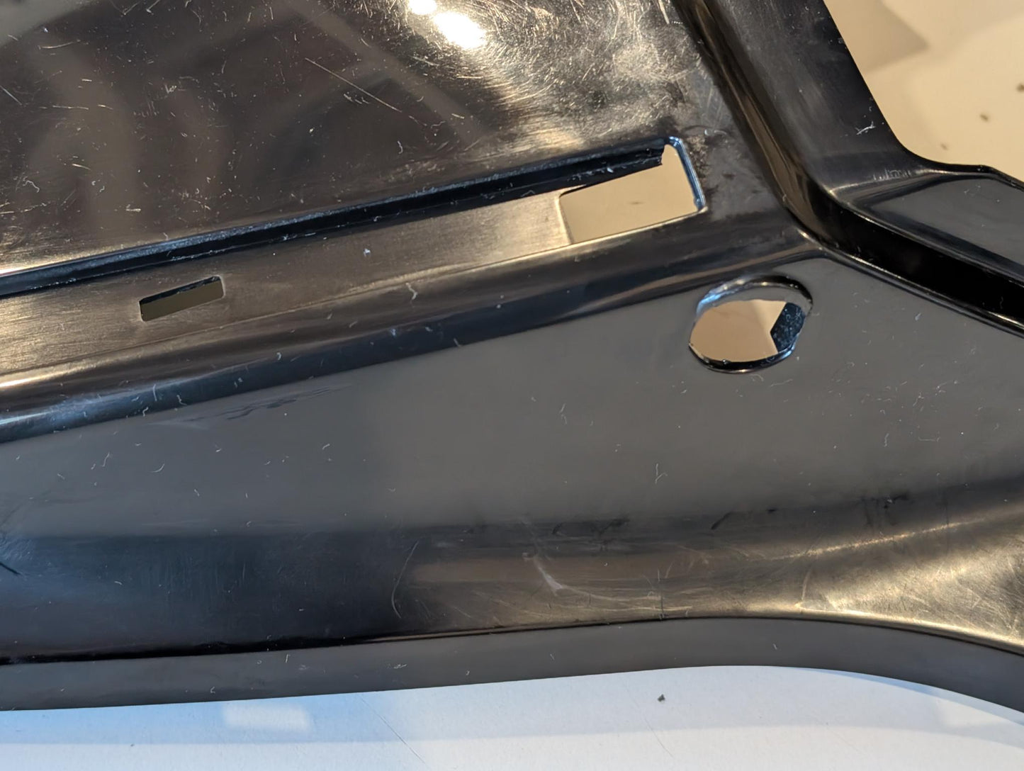 Yamaha XT600E 3TB 3UW Kotflügel Radabdeckung Heckfender Hinterrad schwarz 3TB-21611, gebraucht
