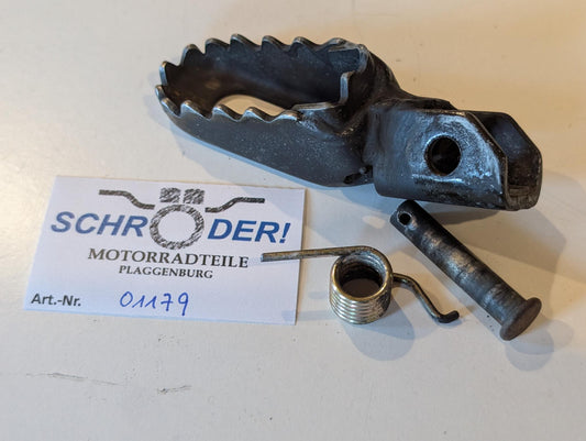 Yamaha XT600E 3TB 3UW Fussraste Krallenfussraste rechts, gebraucht