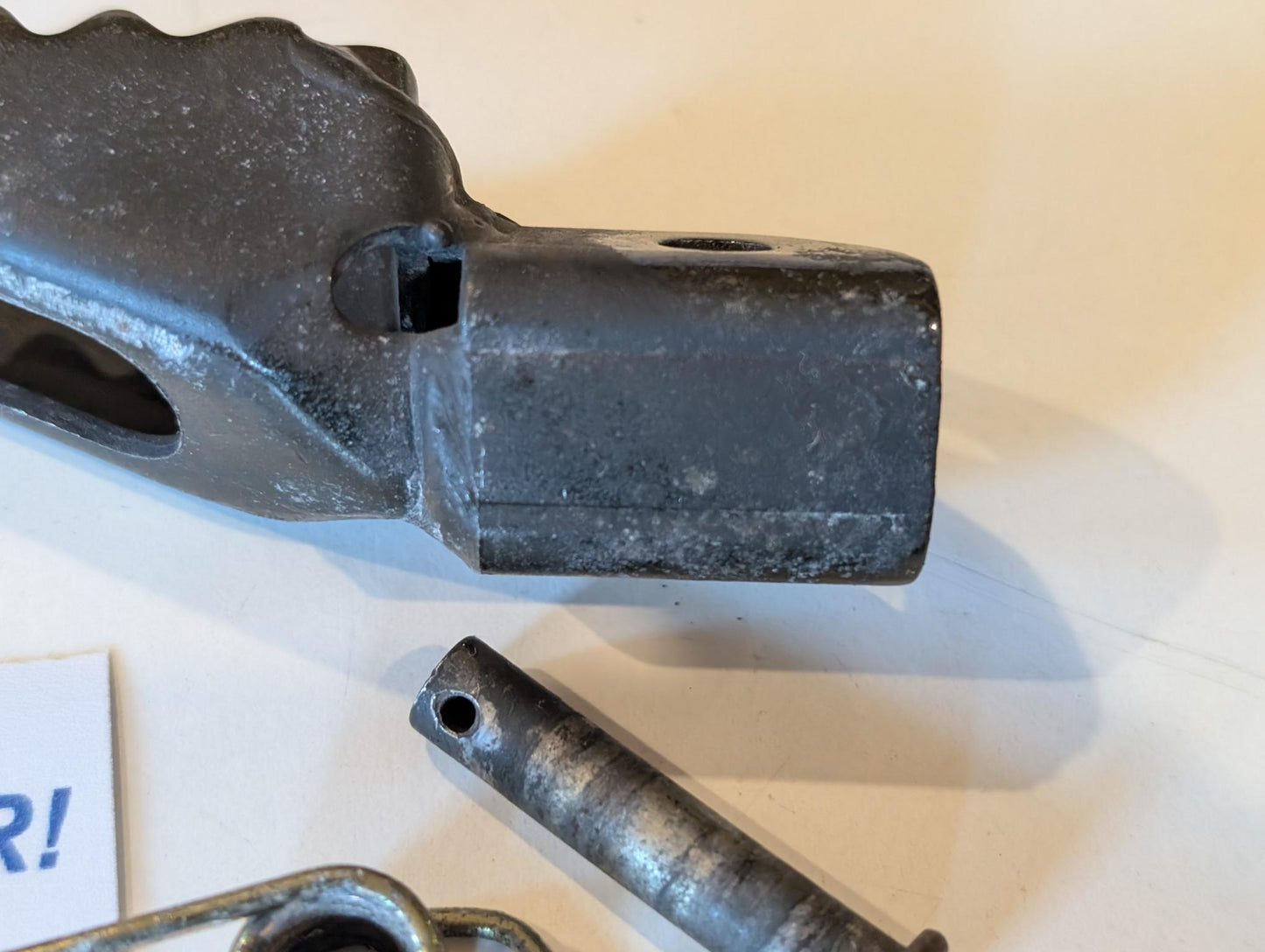 Yamaha XT600E 3TB 3UW Fussraste Krallenfussraste rechts, gebraucht
