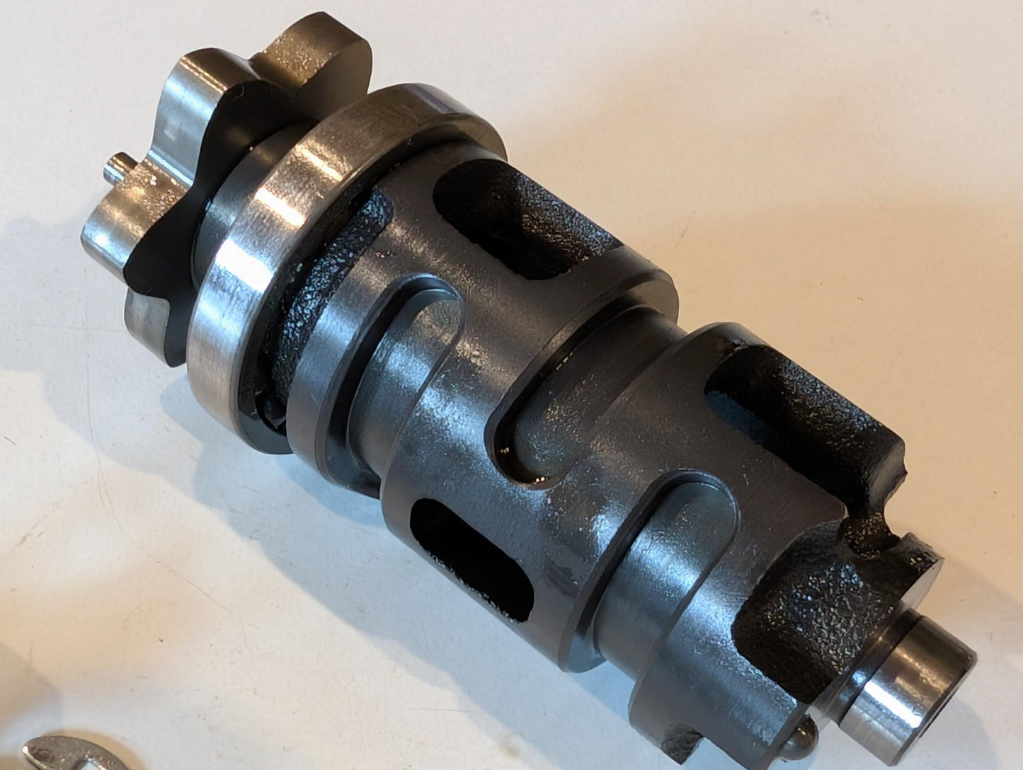 Yamaha XT600E 3TB 3UW Schaltwalze Schaltnockeneinheit 3YF-18540-00 mit Hebel Schalter Raster, gebraucht