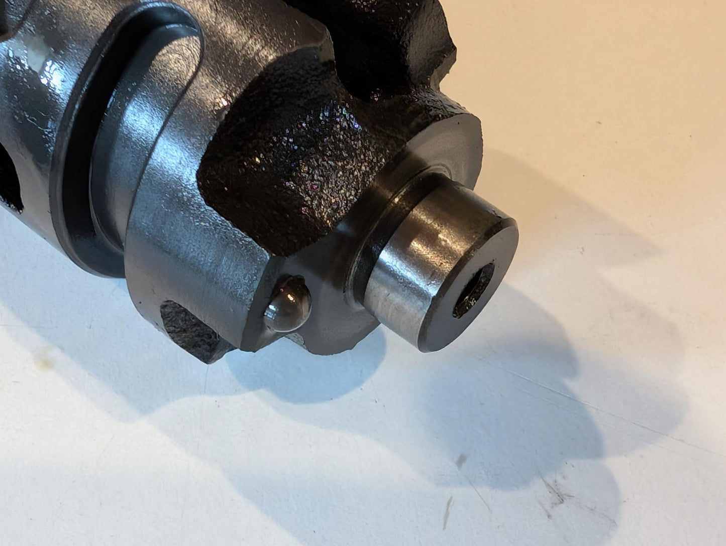 Yamaha XT600E 3TB 3UW Schaltwalze Schaltnockeneinheit 3YF-18540-00 mit Hebel Schalter Raster, gebraucht