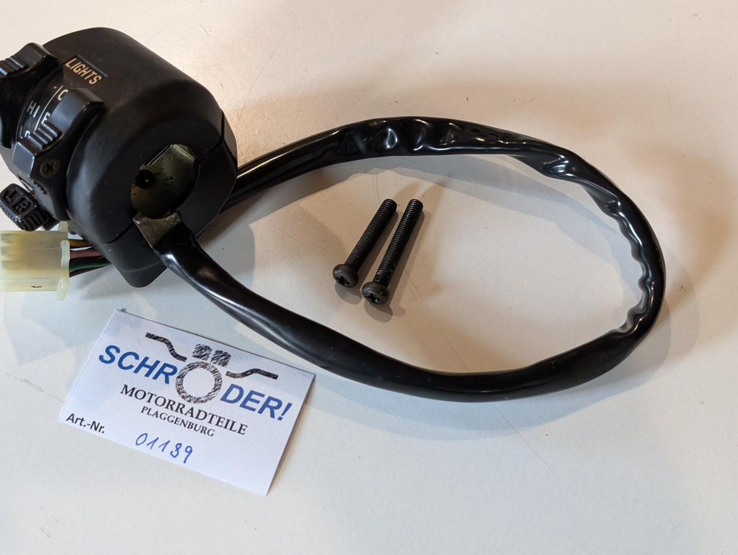 Yamaha XT600E 3TB 3UW Lenkerschalter links Blinker Hupe Licht 3TB-83972-00, gebraucht