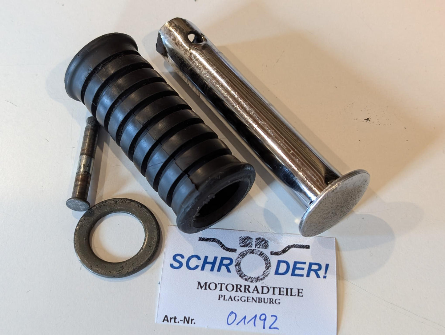 Yamaha XT600E 3TB 3UW Fussraste rechts oder links 120-27431-00, gebraucht