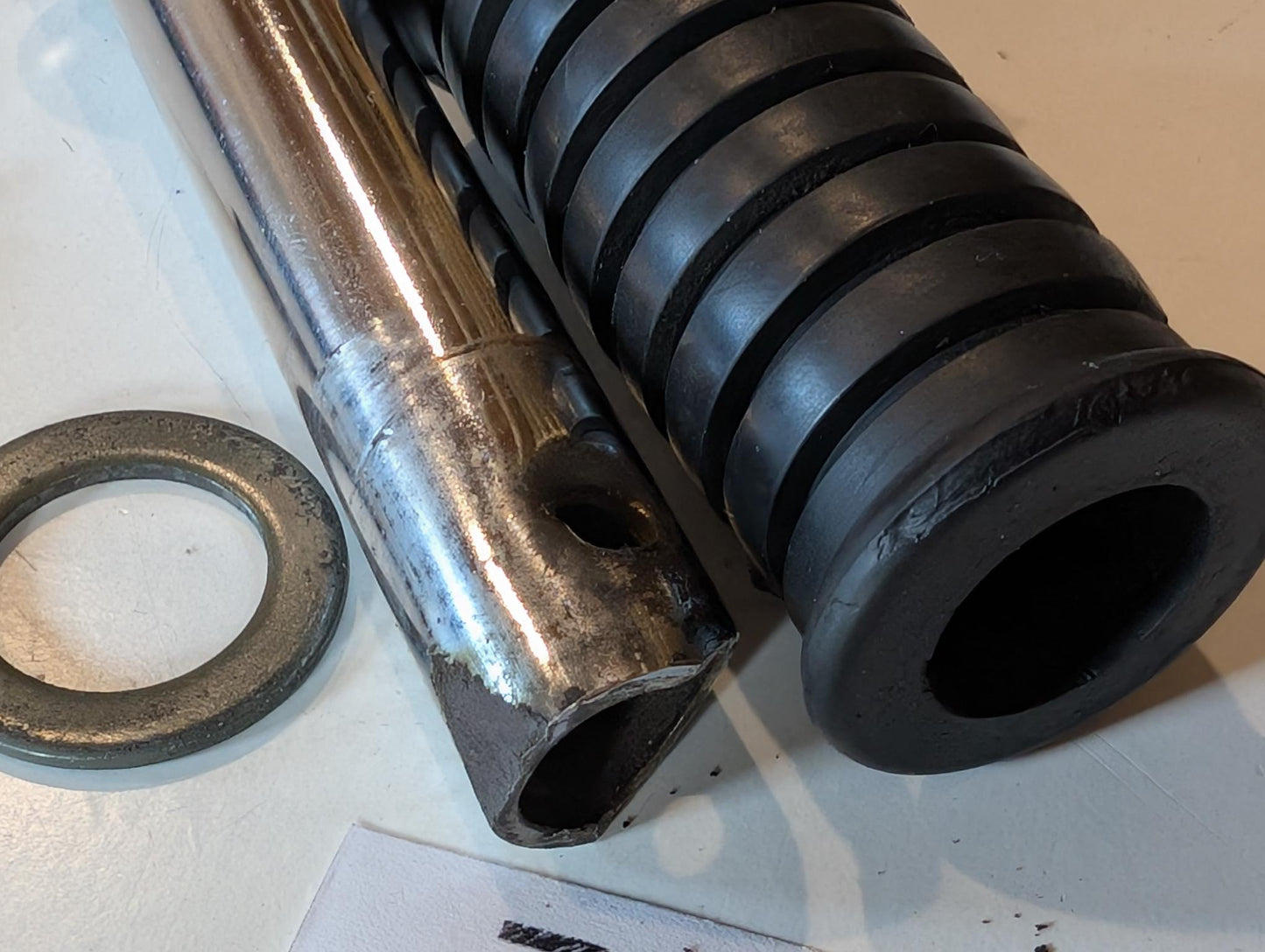 Yamaha XT600E 3TB 3UW Fussraste rechts oder links 120-27431-00, gebraucht