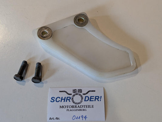Yamaha XT600E 3TB 3UW Kettenschutz Kettenführung mit Schrauben 38V-22199-00, gebraucht