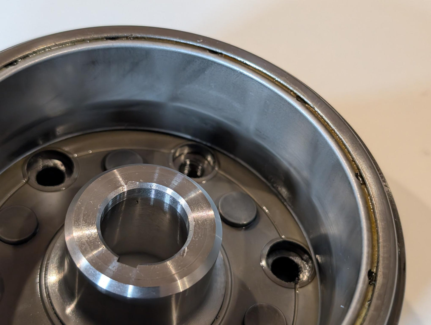 Yamaha XT600E 3TB 3UW Polrad Rotor Schwungrad 3TB-81450-00, gebraucht