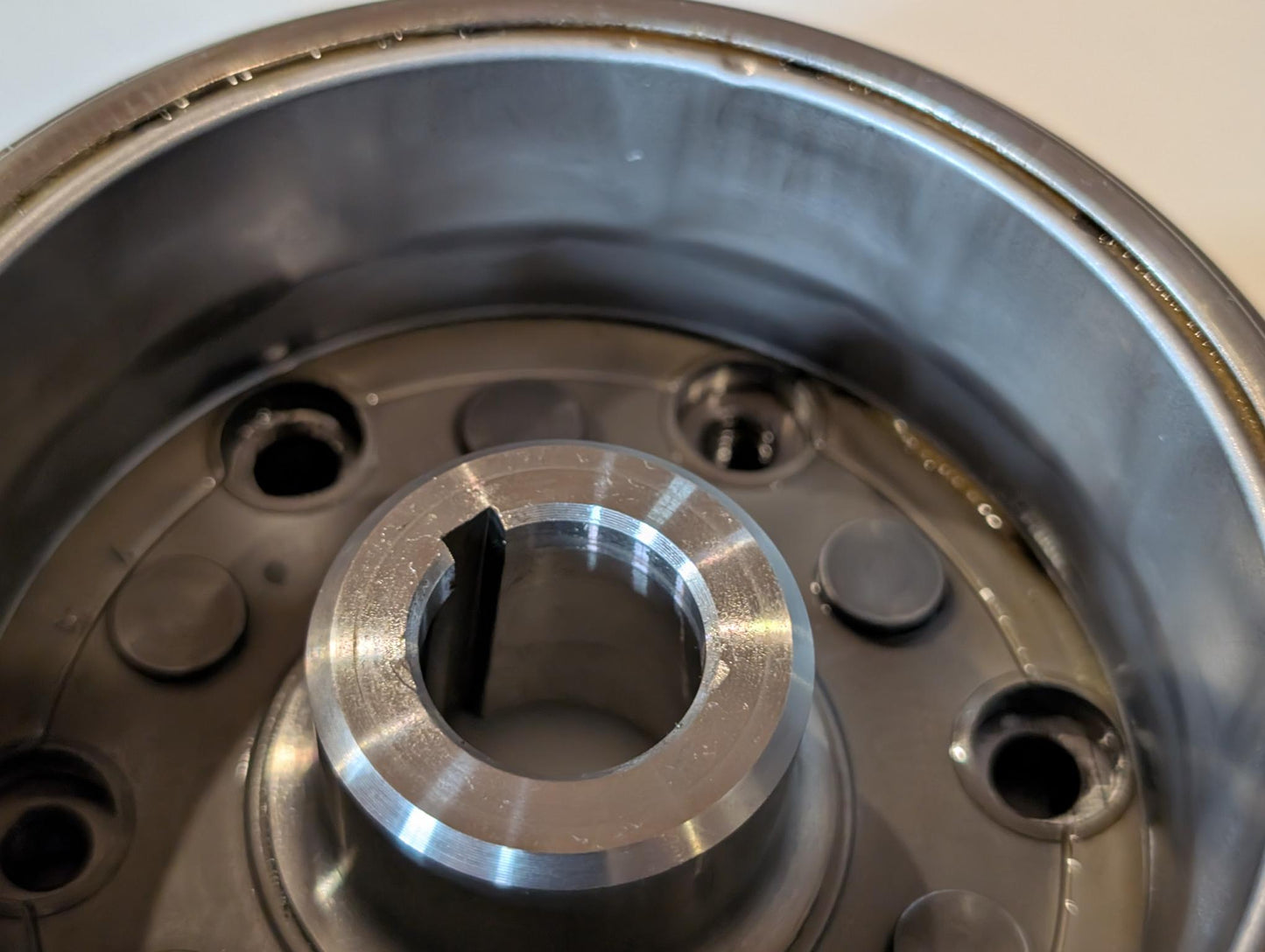 Yamaha XT600E 3TB 3UW Polrad Rotor Schwungrad 3TB-81450-00, gebraucht