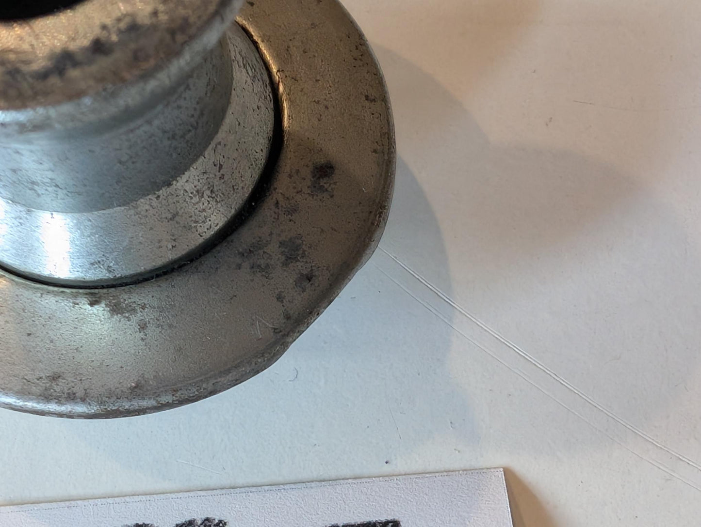 Yamaha XT600E 3TB 3UW Distanzhülse Staubdeckel Hinterrad Achse 1VJ-25383-00, gebraucht