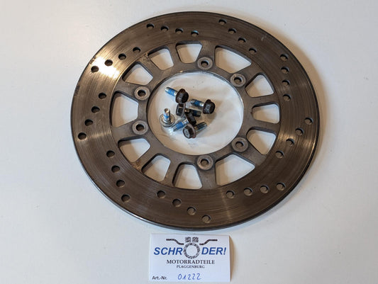 Yamaha XT600E 3TB 3UW Bremsscheibe Hinterad mit Schrauben, gebraucht