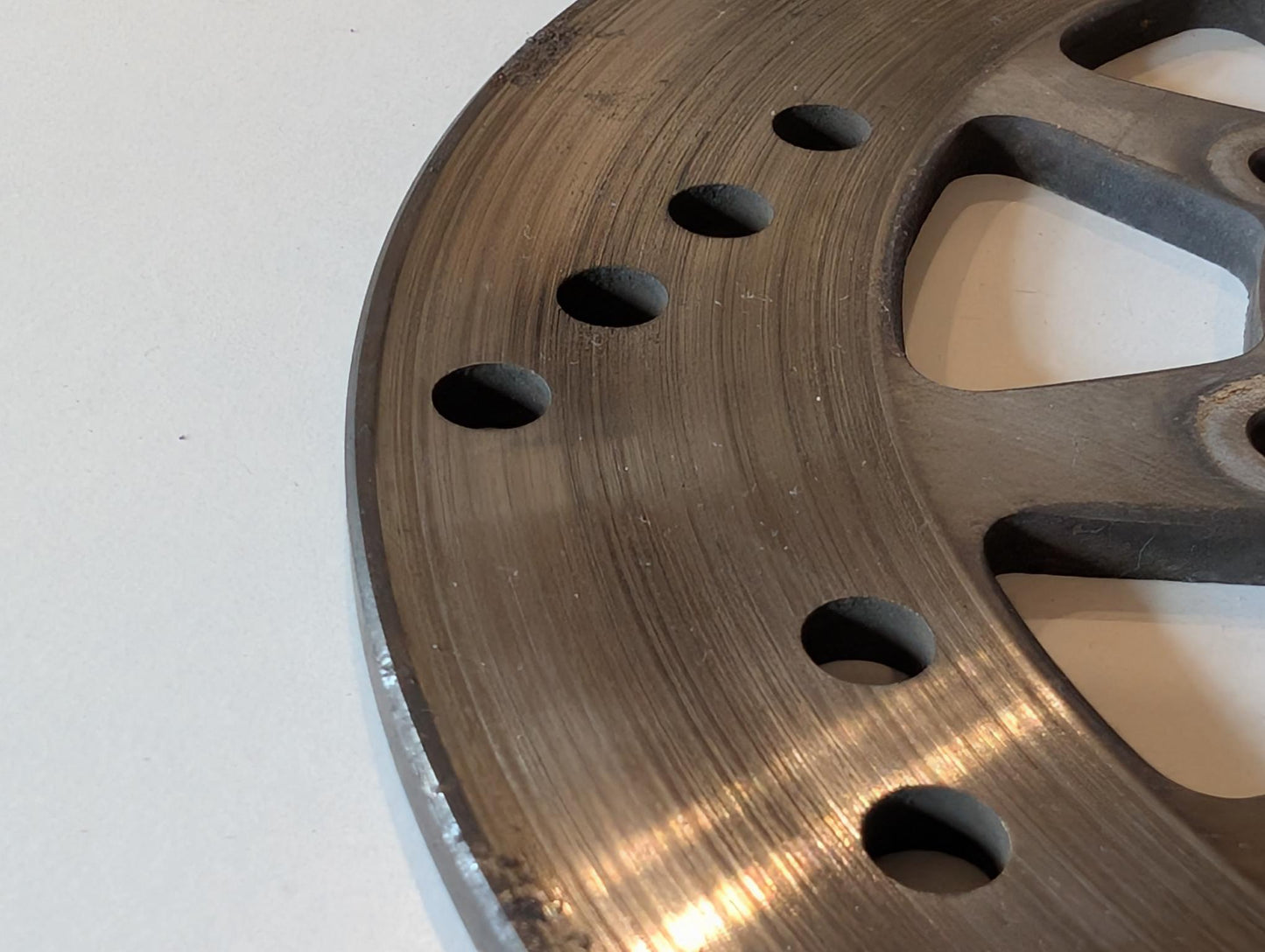 Yamaha XT600E 3TB 3UW Bremsscheibe Hinterad mit Schrauben, gebraucht