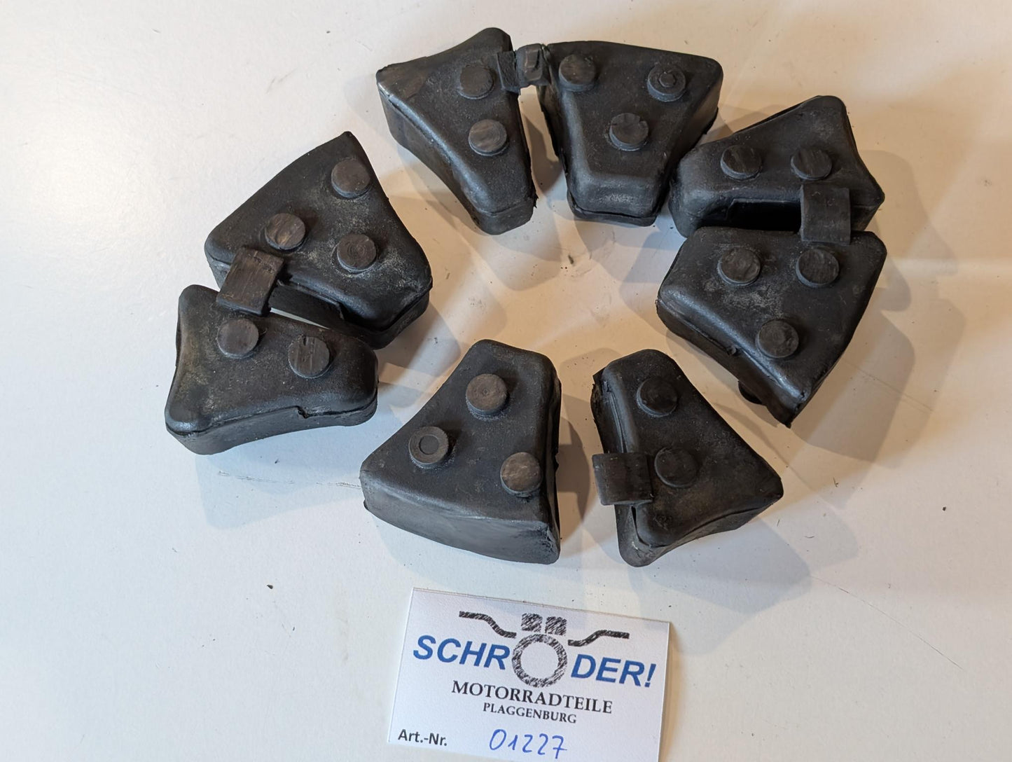 Yamaha XT600E 3TB 3UW Ruckdämpfer Dämpfergummis Radnabe 5Y1-25364-00, gebraucht
